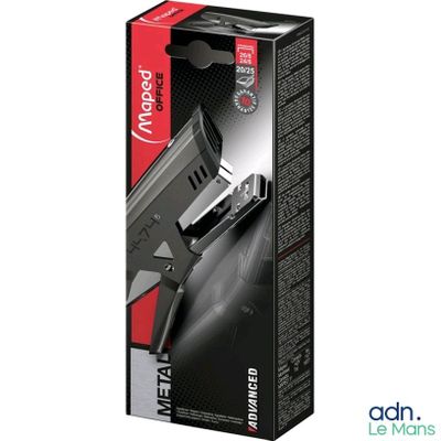 une boîte contenant un produit en noir et blanc
