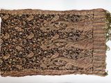 a close up of a piece of cloth with a pattern on it