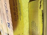 a stack of boxes that are stacked on top of each other