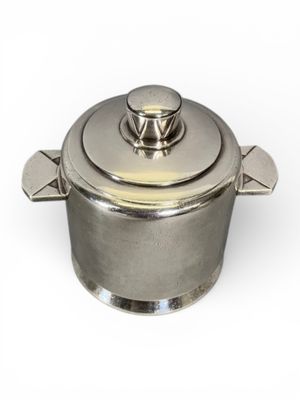 ERCUIS. Sucrier en métal argenté, marqué Cie Fraissinet & Cy… - Photo 1