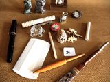 a lot of items that are sitting on a table