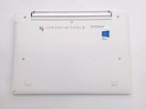 an image of a close up of a laptop on a white surface