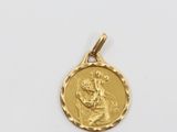 une pièce d'or portant un visage de femme