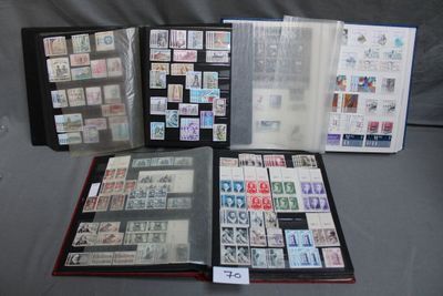 France - Un Stock de Timbres par multiples majorité timbres …