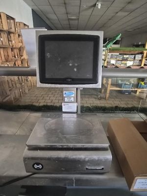an image of a monitor on a table in a store