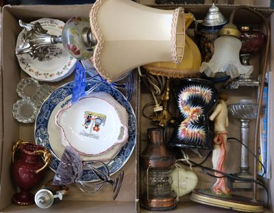 a box with a lot of items in it