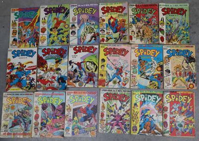 LUG - Marvel présente SPIDERMAN, lot de albums (bro… - Photo 1