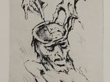 l'image d'un dessin représentant un homme coiffé d'un chapeau