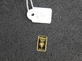 a tag that is attached to a piece of luggage