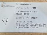 a receipt with a picture of a plane on it