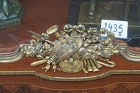 belle vitrine en marqueterie - style Louis XV - avec monture… (photo 4)