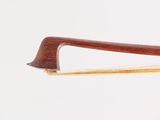 a close up of a bow on a white background