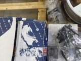 a lot of items that are sitting on a pallet