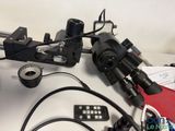 an image of a microscope and other equipment on a table