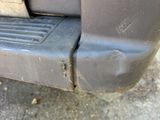 a close up of the rear end of a truck