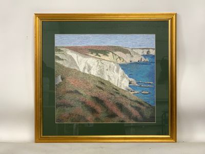 AUDZEN (XXe s.) : Falaises normandes.