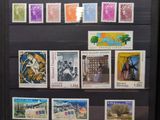 a picture of a display of stamps on a wall
