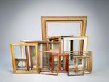 a lot of different frames that are stacked together