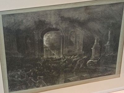 d'après Achille VIANELLI (1803-1894) "Foule dans des ruines"…