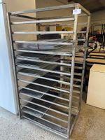 Échelle de boulangerie avec grilles (environ 50)