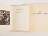an open book with a picture of a man riding a horse
