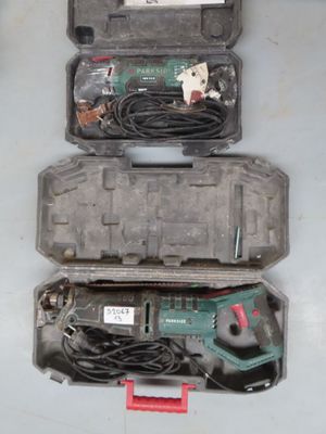 three tools in the case on the table