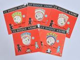 quatre livres pour enfants en français illustrés de chats et de chiens