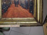 a picture of a painting hanging on a wall in a room