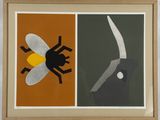 an image of a picture of a picture of a bee and a bull