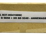 a close up of a box with a label on it
