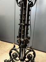 Lampadaire en bronze et fer forgé (photo 2)