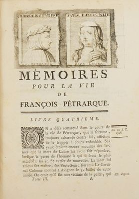 un vieux livre sur lequel figure l'image de deux personnes
