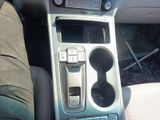 a close up of the center console of a car