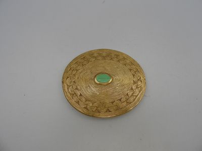 Elisabeth RIVEIRO boche d'inspiration Afrique en bronze doré…