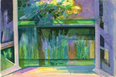 Camille HILAIRE (1916-2004) - La Zorn, 1975, Lithographie or…