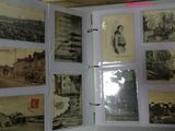a book with pictures of people and buildings on it