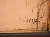 an image of a painting of a bamboo tree with the word aprion written on it