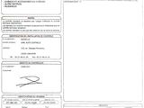 a paper with a picture of a person ' s identification on it