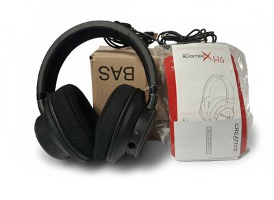 CREATIVE - Ce casque gaming Sound BlasterX H6 possède un câb…