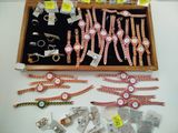 a box of bracelets and other items that are on the table