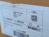 a cardboard box with a price tag on it