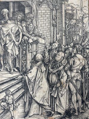Albrecht DÜRER (1471 - 1528) - Ecce Homo (planche de la suit… - Photo 1