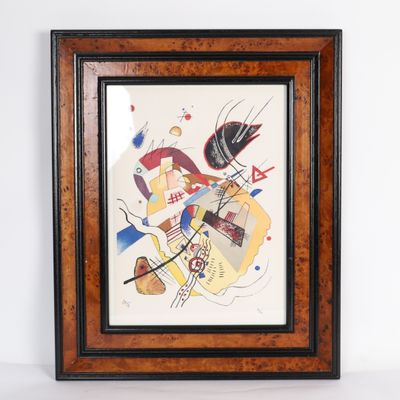 TABLEAU "COMPOSITION" d'après Wassily KANDINSKY (1866-1944)