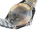 a close up of a wrist watch with a metal band
