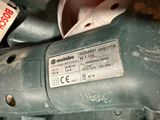 a close up of a motor with a label on it