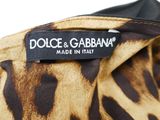 dolce and gabbana made in italy leopard print shirt