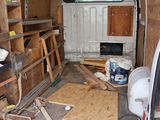 a van that has a lot of stuff in it