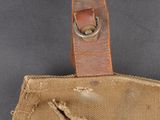 a close up of a pocket with a ring on it