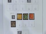 a picture of a sheet of stamps on a table