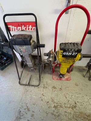 2 marteaux piqueurs BOSCH et MAKITA - Photo 1